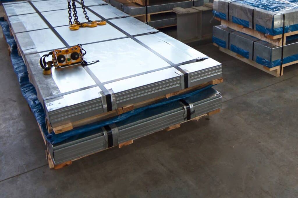 how does galvanised sheet metal work